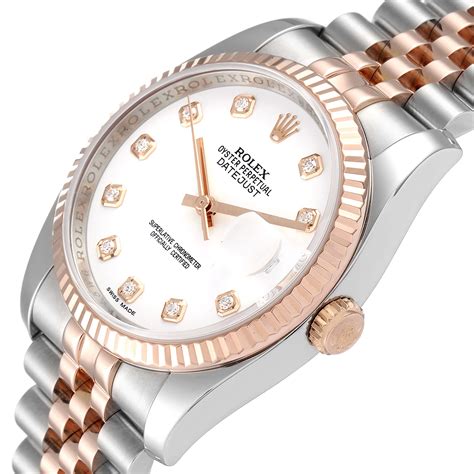 rolex datejust steel and everose gold price|36mm rolex datejust rose gold.